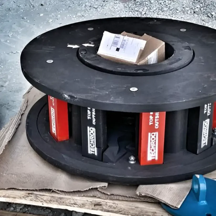 En Techroq-rotor till VSI-kross